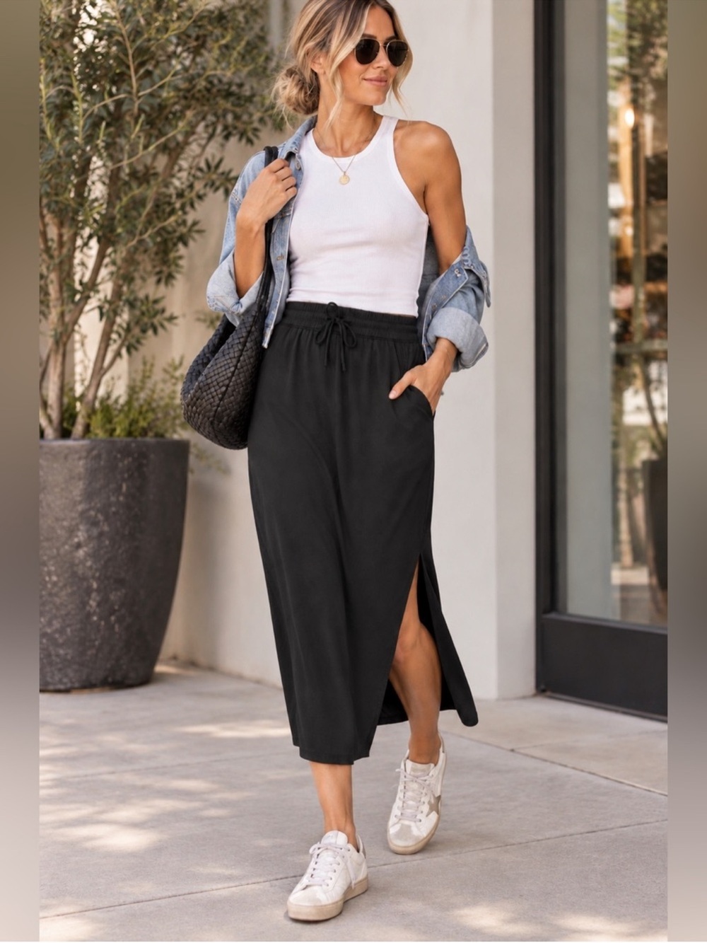 Lululemon glide away slip skirt